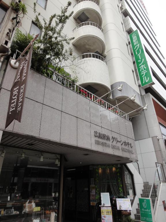 Hiroshima Ekimae Green Hotel Buitenkant foto