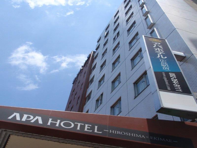 Hiroshima Ekimae Green Hotel Buitenkant foto