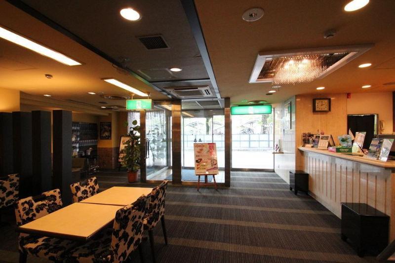 Hiroshima Ekimae Green Hotel Buitenkant foto
